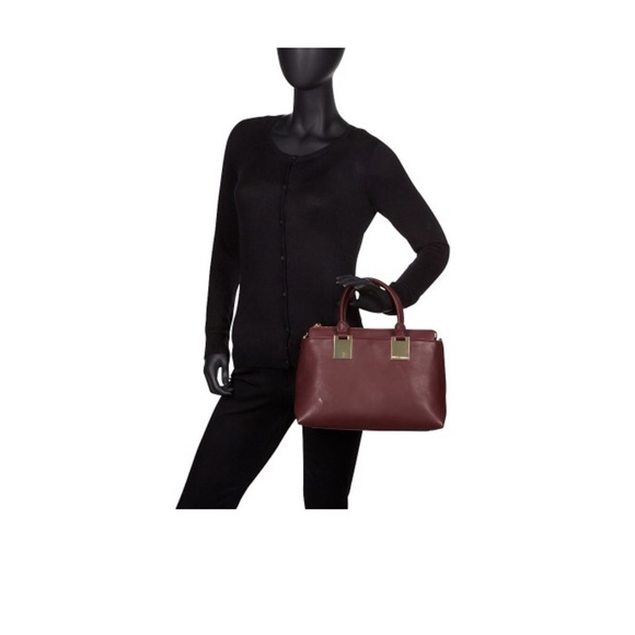 Vince Camuto Smokey Quartz Keena Satchel - Picture 5 of 5